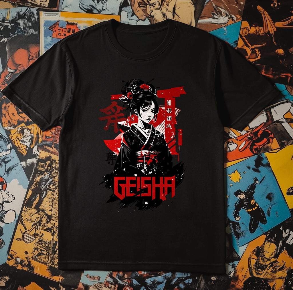 Jpan Geisha Anime T-Shirt
