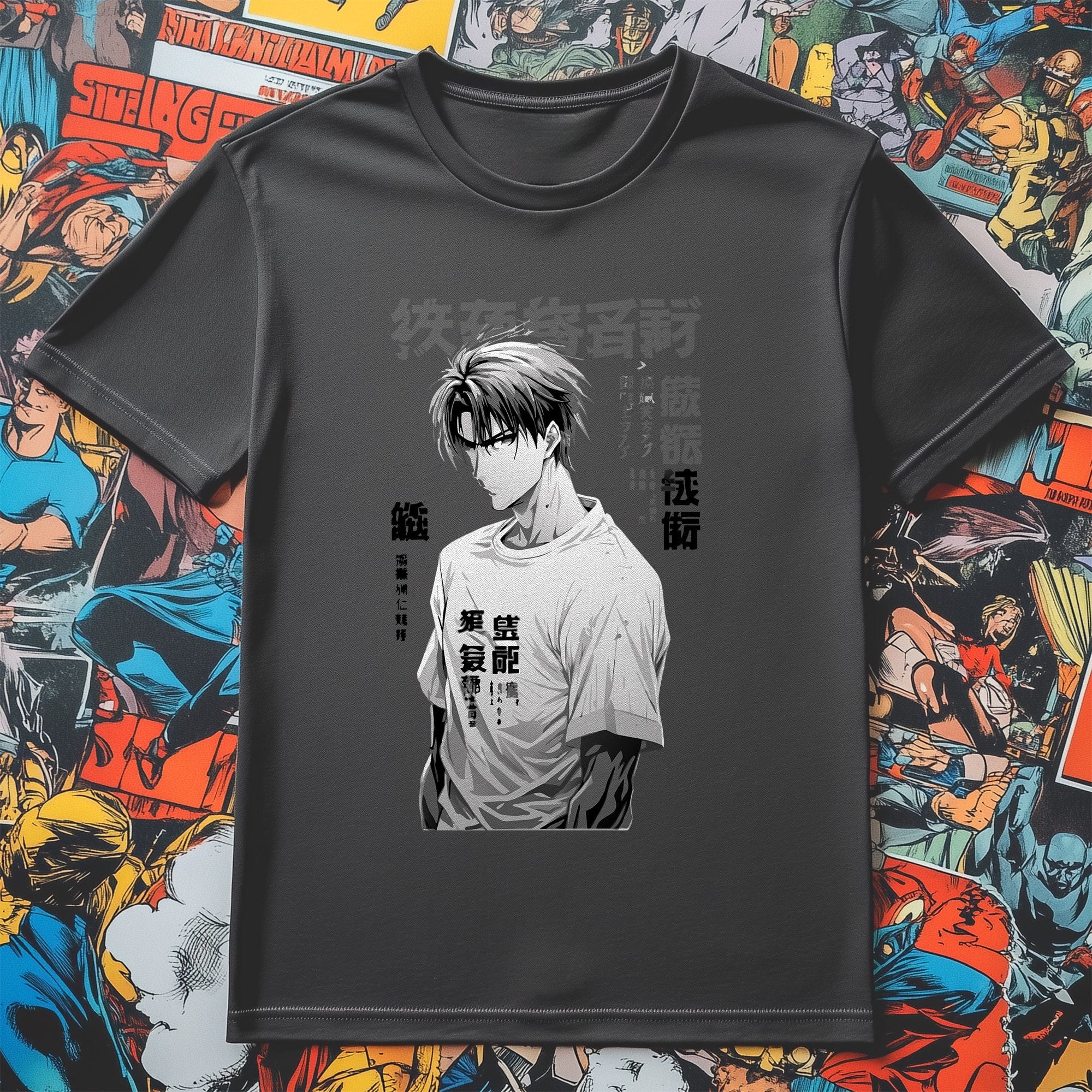 Anime Man Model T-Shirt