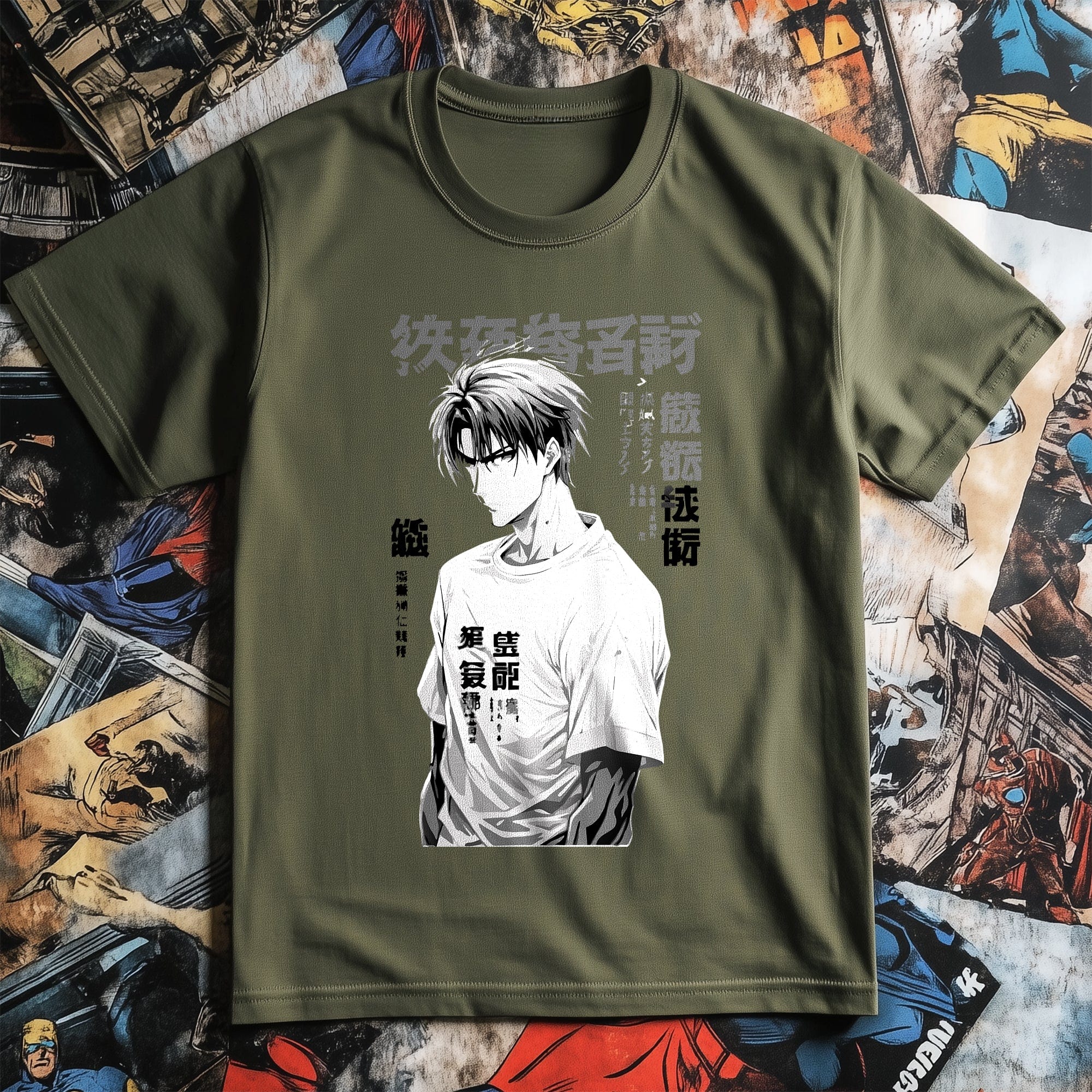 Anime Man Model T-Shirt