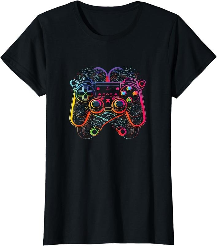 100% CottonGamer Aesthetic Graphic Gaming Video Games Boys Teens Kids T-Shirt
