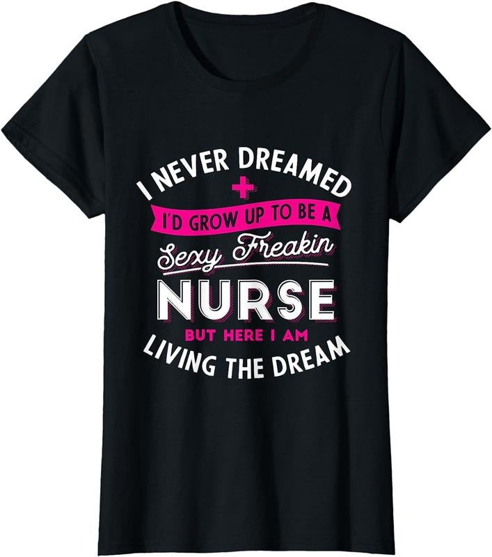 100% CottonSey Nurse - Funny Nursing & RN Graduation Gifts T-Shirt