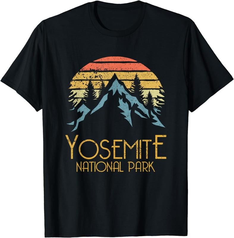 100% CottonVintage Yosemite National Park California T-Shirt
