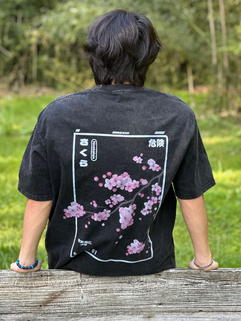 Cherry Blossom Vintage T-Shirt Style002