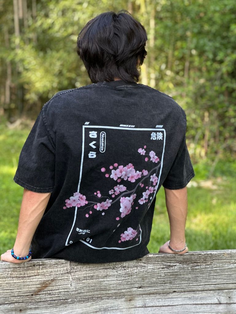 Cherry Blossom Vintage T-Shirt Style002