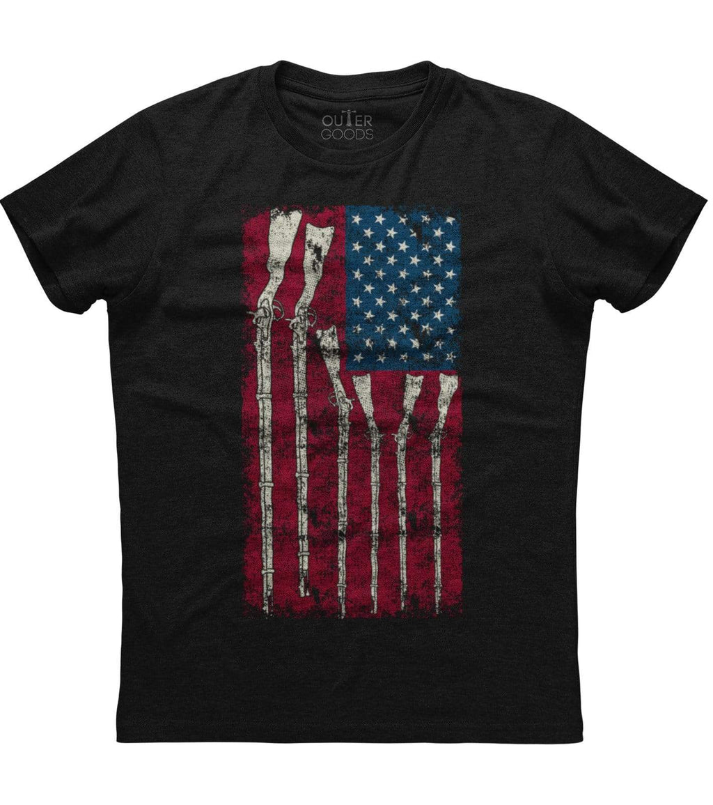 American Flag T-shirt (O)