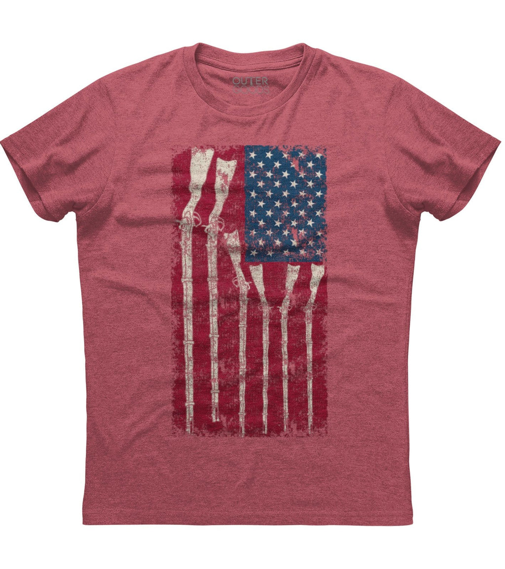 American Flag T-shirt (O)
