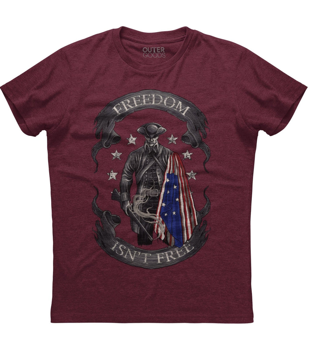 Freedom Isn't Free American Flag T-shirt (O)