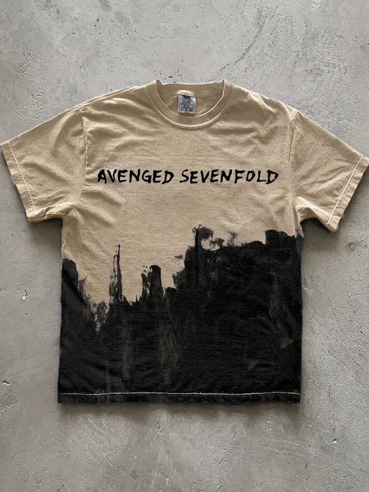 Avenged Sevenfold Merch Avenged Sevenfold 2023 Tour T-Shirt Simple Father's Day Father's Day Gift for Him