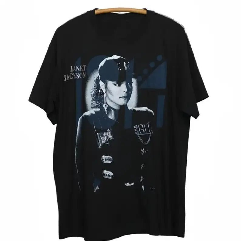 1990 Janet Jackson , Rhythm Nation Tour Shirt , Janet Jackson shirt, Janet Jackson fans Gift for men women unisex tshirt