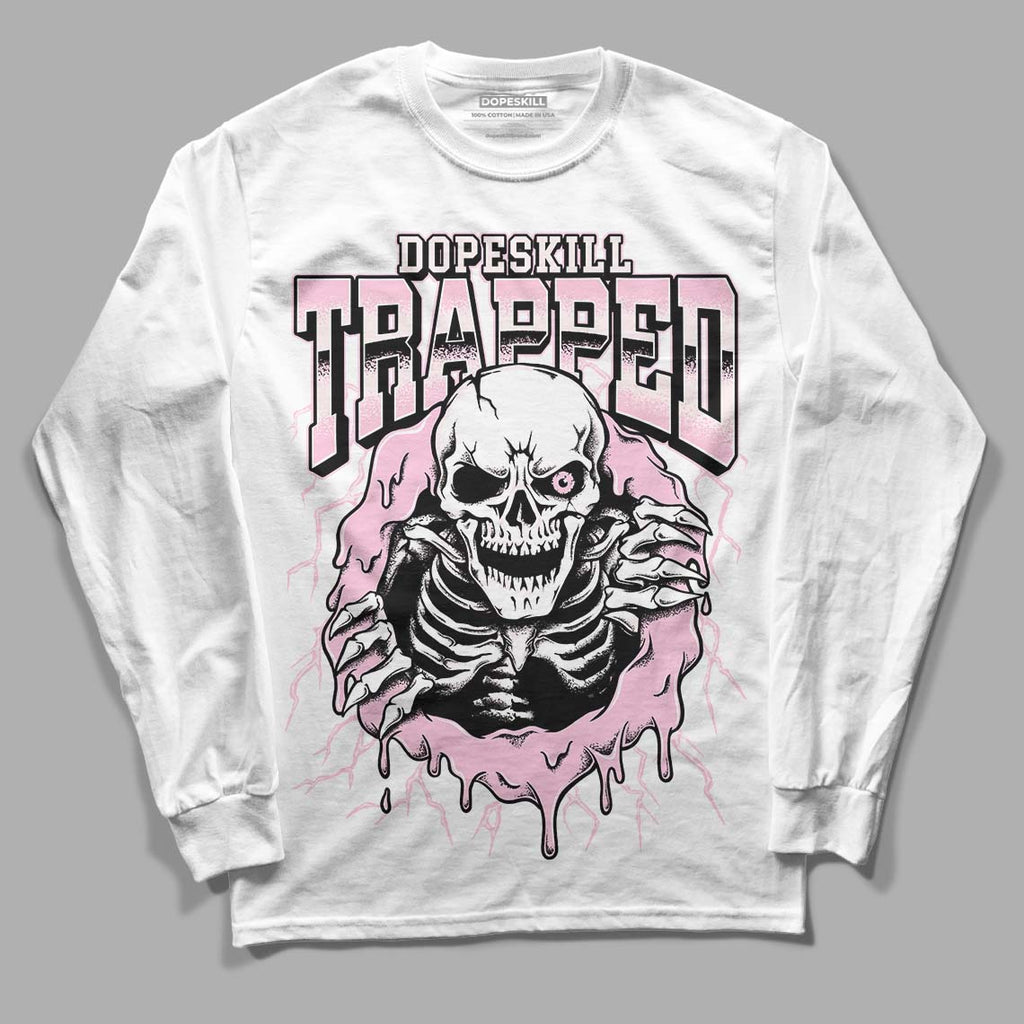Dunk Low Pink Foam DopeSkill Long Sleeve T-Shirt Trapped Halloween Graphic