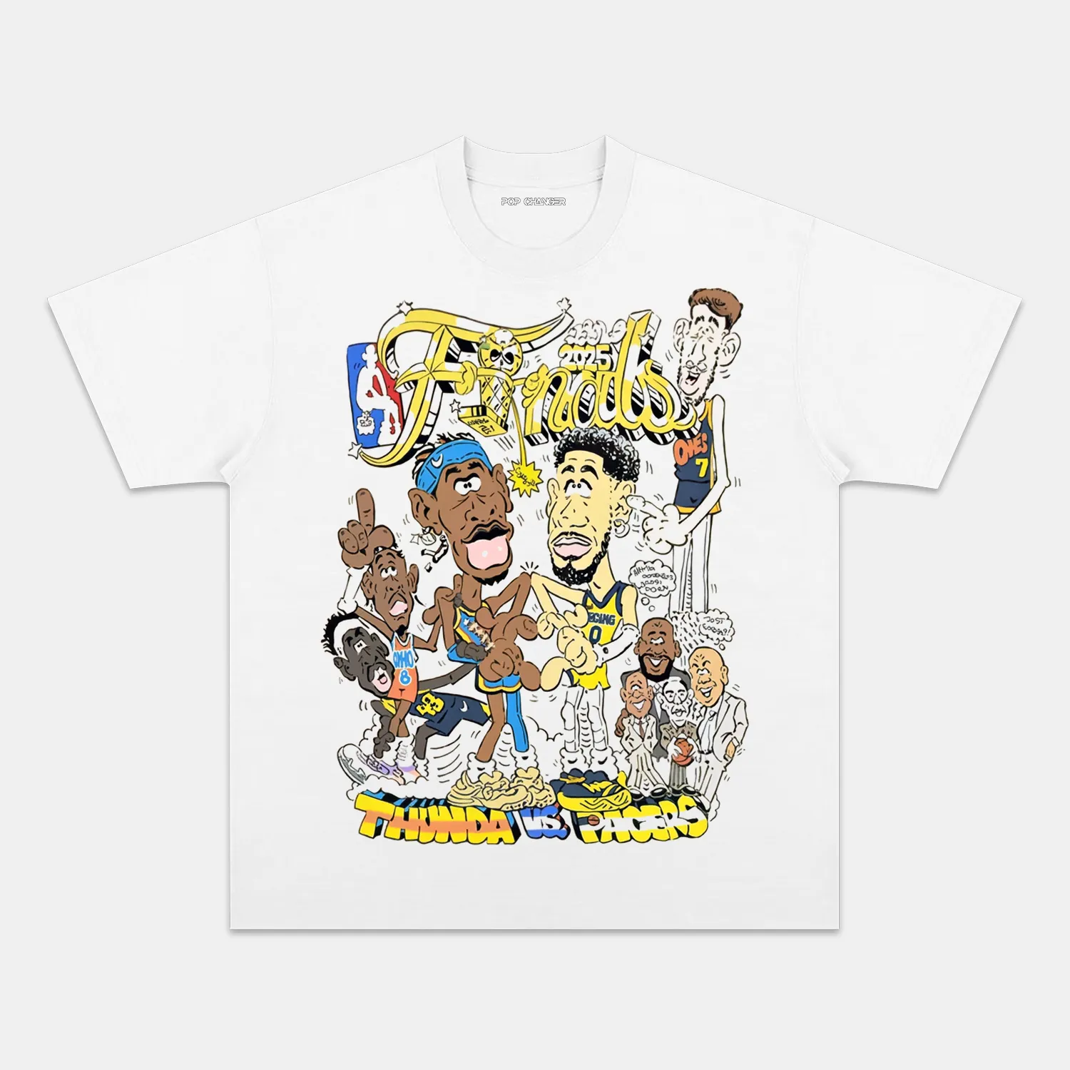 2025 THUNDER VS PACERS WP TEE Style001