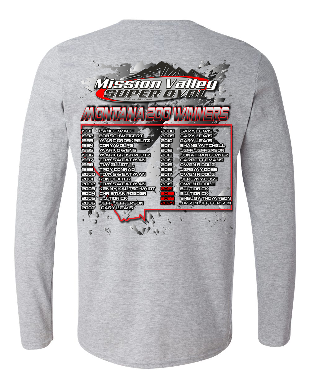 2025 Montana 200 Long Sleeve T-Shirt