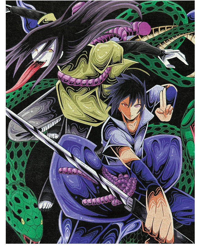Orochimaru and Sasuke "Anime "TEE