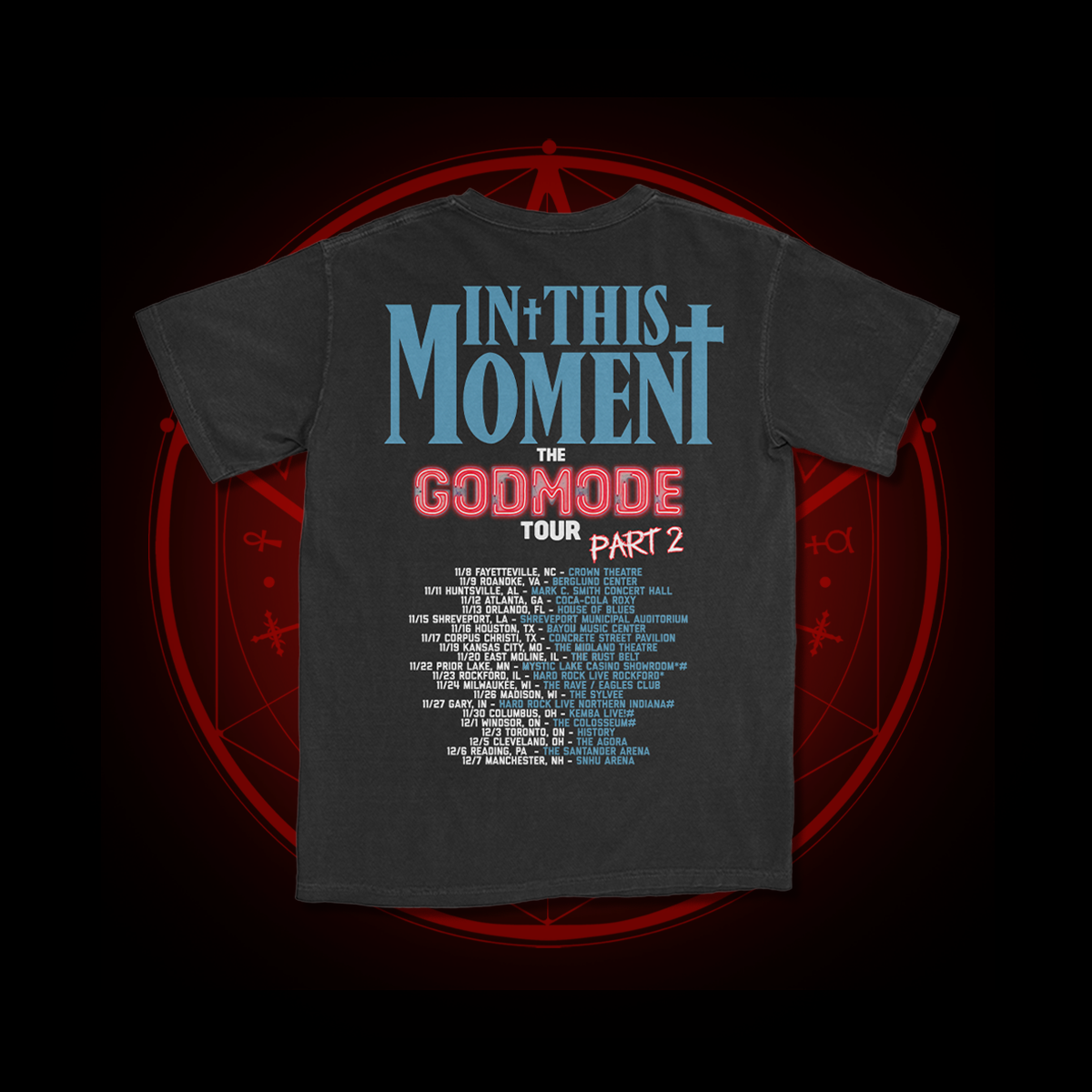 Godmode 2 Album Tour Tee