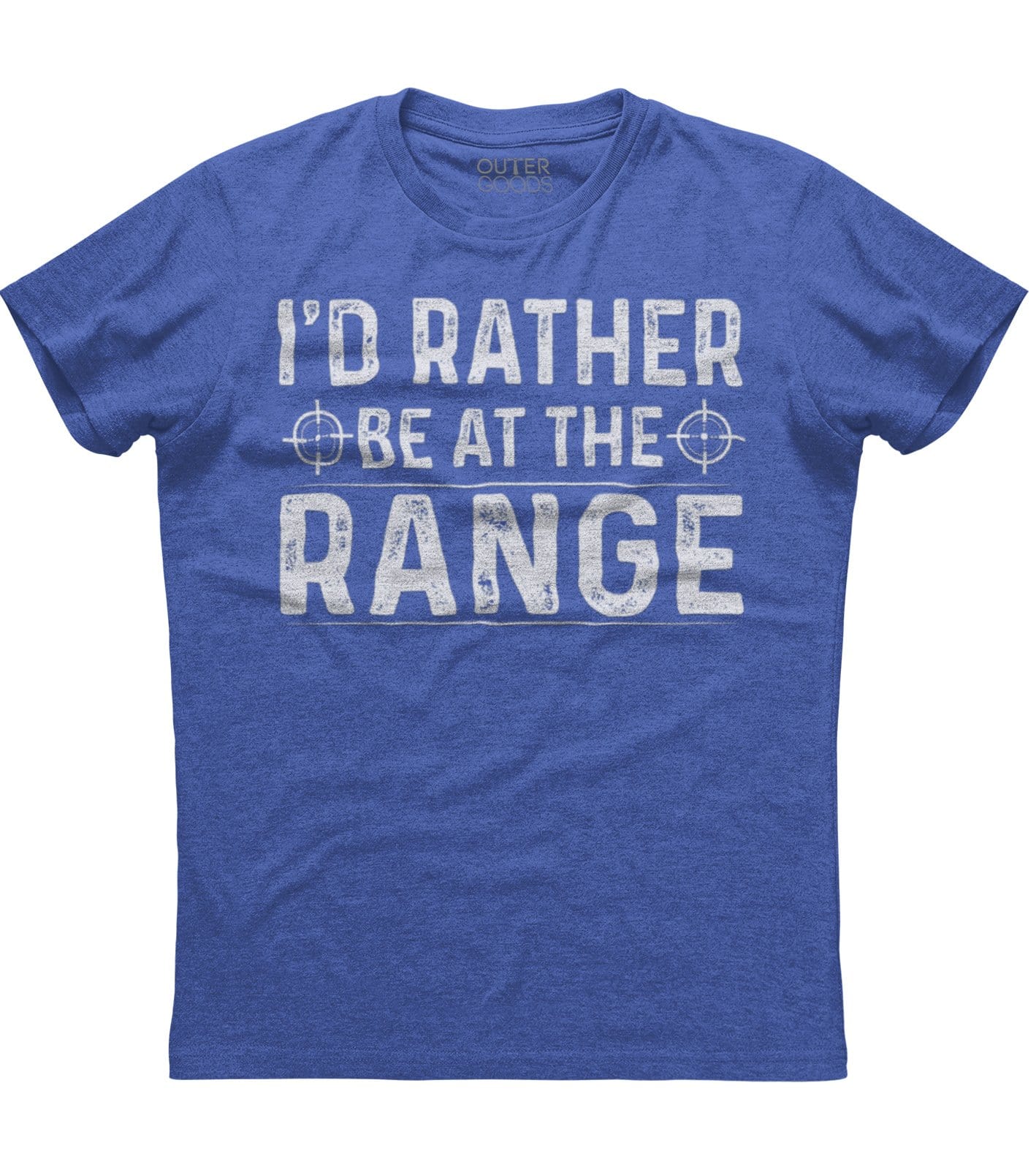 I'd Rather Be At The Range Funny Gun Enthusiast T-Shirt (O)