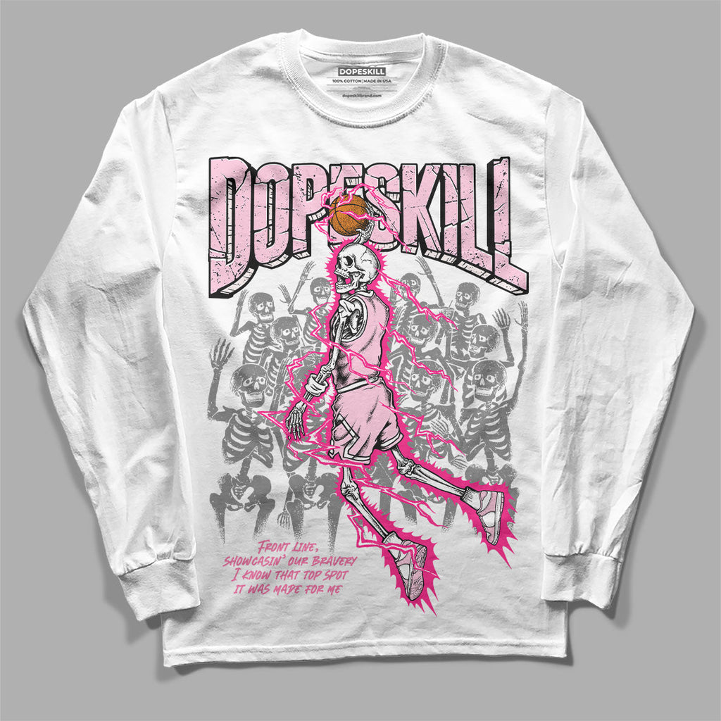 Dunk Low Pink Foam DopeSkill Long Sleeve T-Shirt Thunder Dunk Graphic