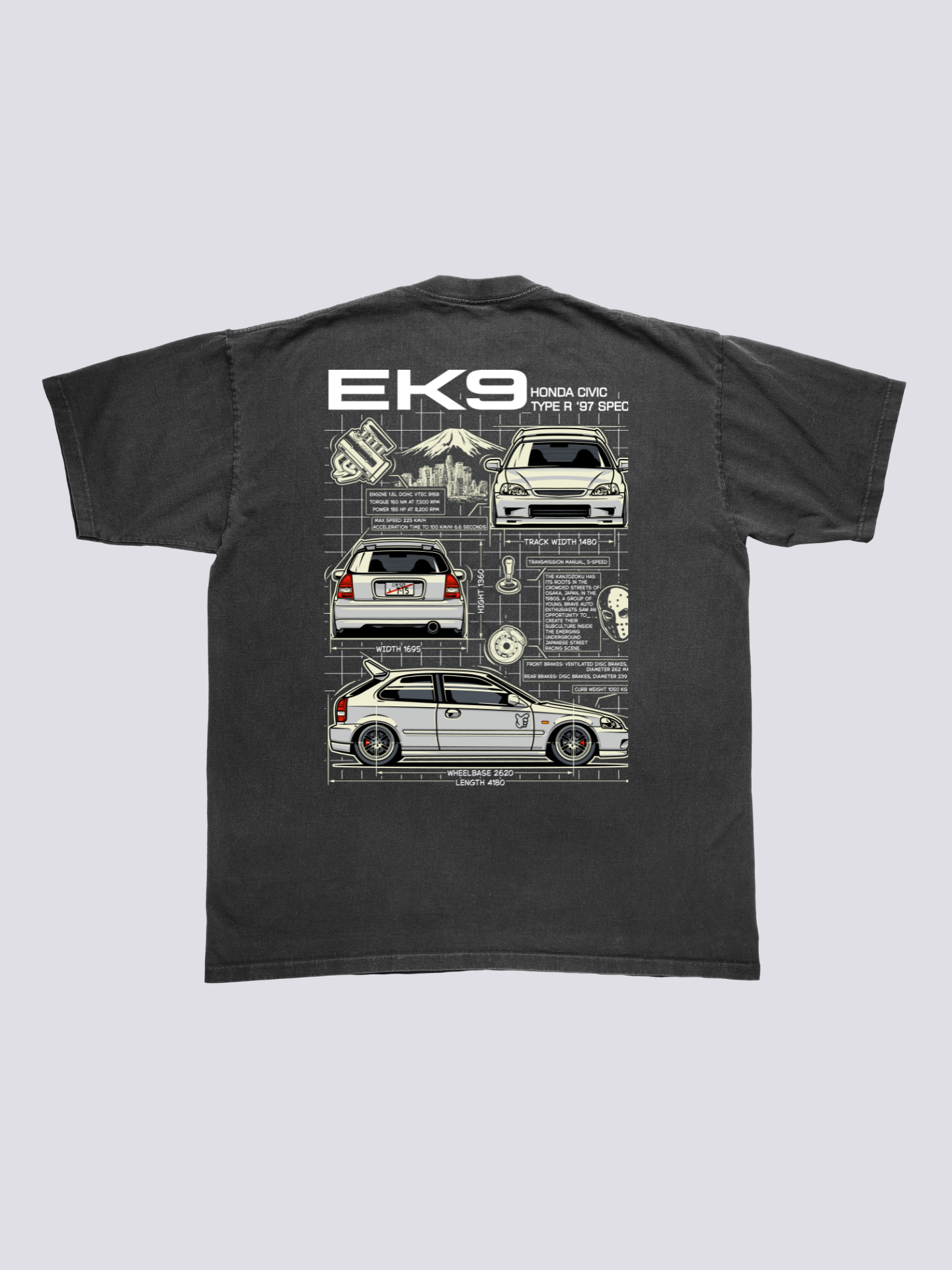 Civic Project Vintage T-Shirt