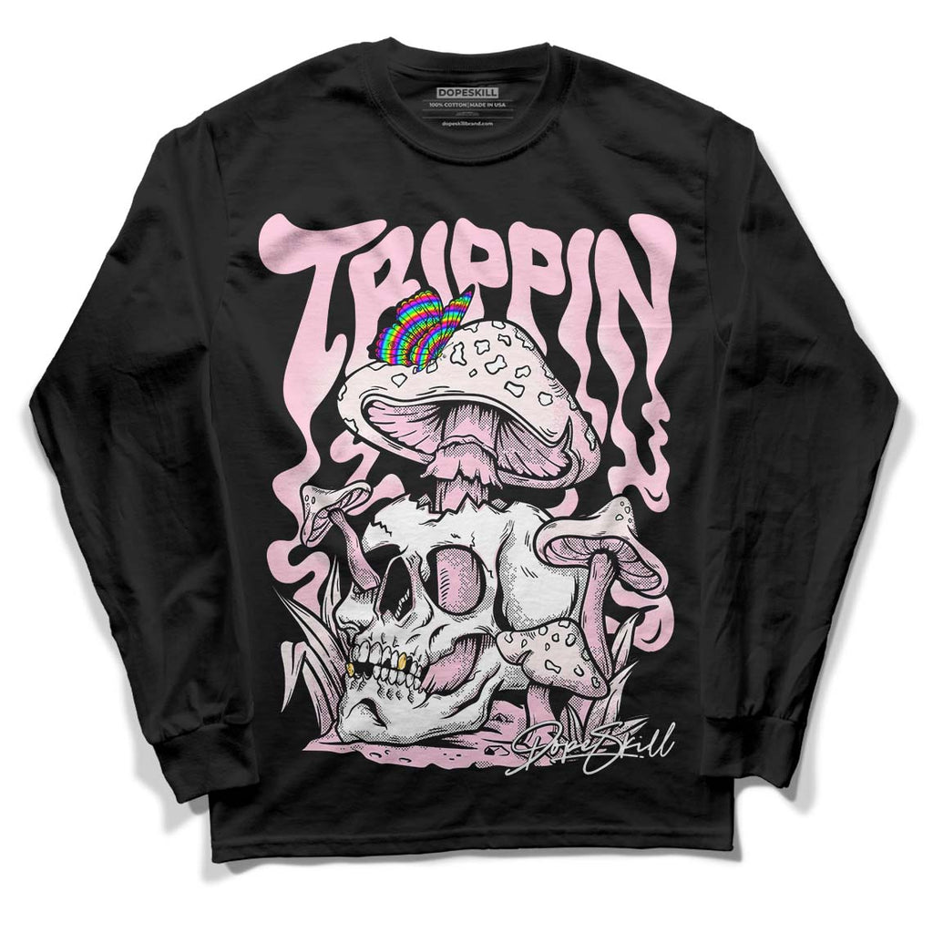 Dunk Low Pink Foam DopeSkill Long Sleeve T-Shirt Trippin Graphic