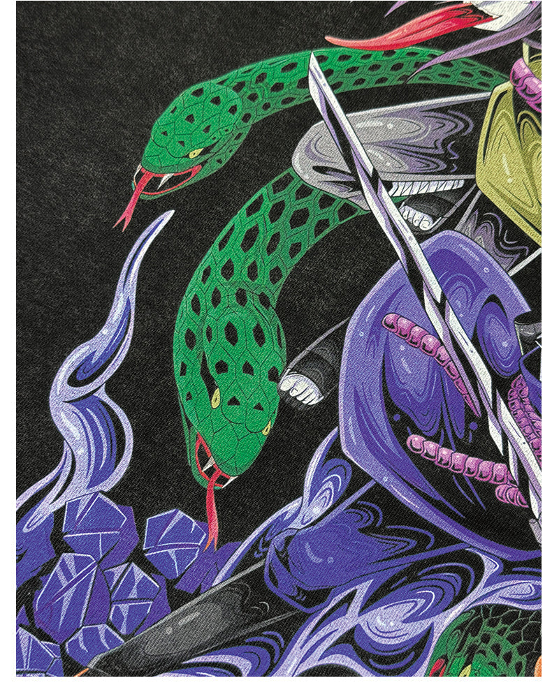 Orochimaru and Sasuke "Anime "TEE