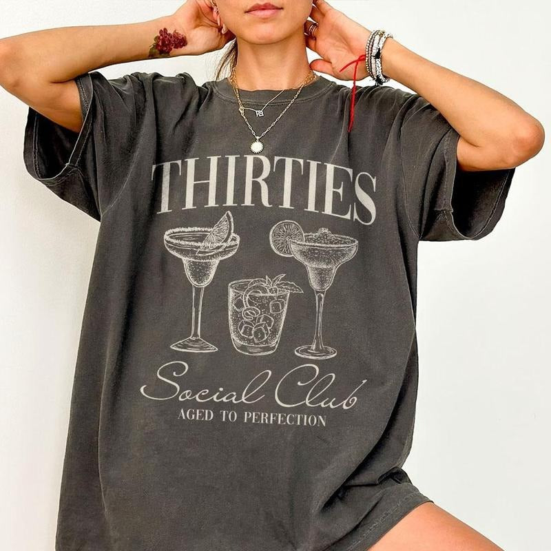 30th Birthday Shirt, 30th Birthday Gift for Her, Thirties Birthday Party Shirt, Comfort Birthday Girl Tee, Gift For Teen, 30th Gift for Her, Birthday Girl Shirt for Her, Vintage Birthday Gift, Gift For Birthday, Birthday Gift Shirt, For Women Top