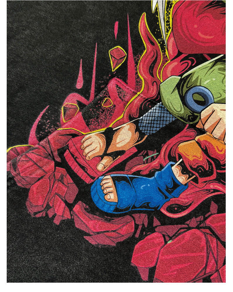 Jiraiya and Naruto "Anime TEE Style001