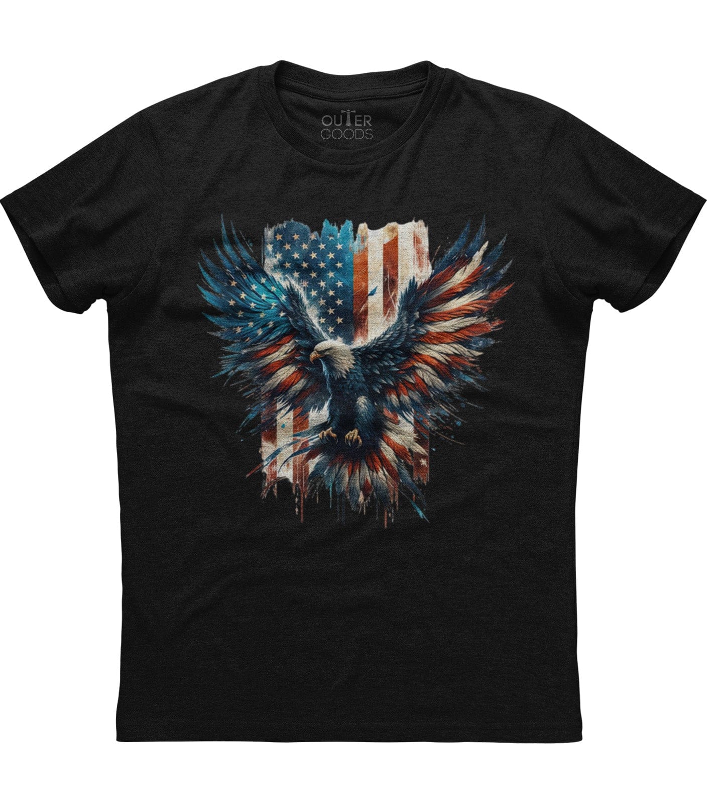 American Flag Eagle T-Shirt (O)