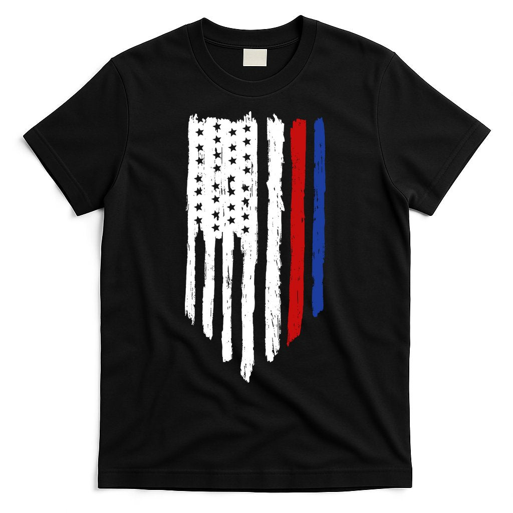 4th Of July Independence Day USA American Flag T-Shirt