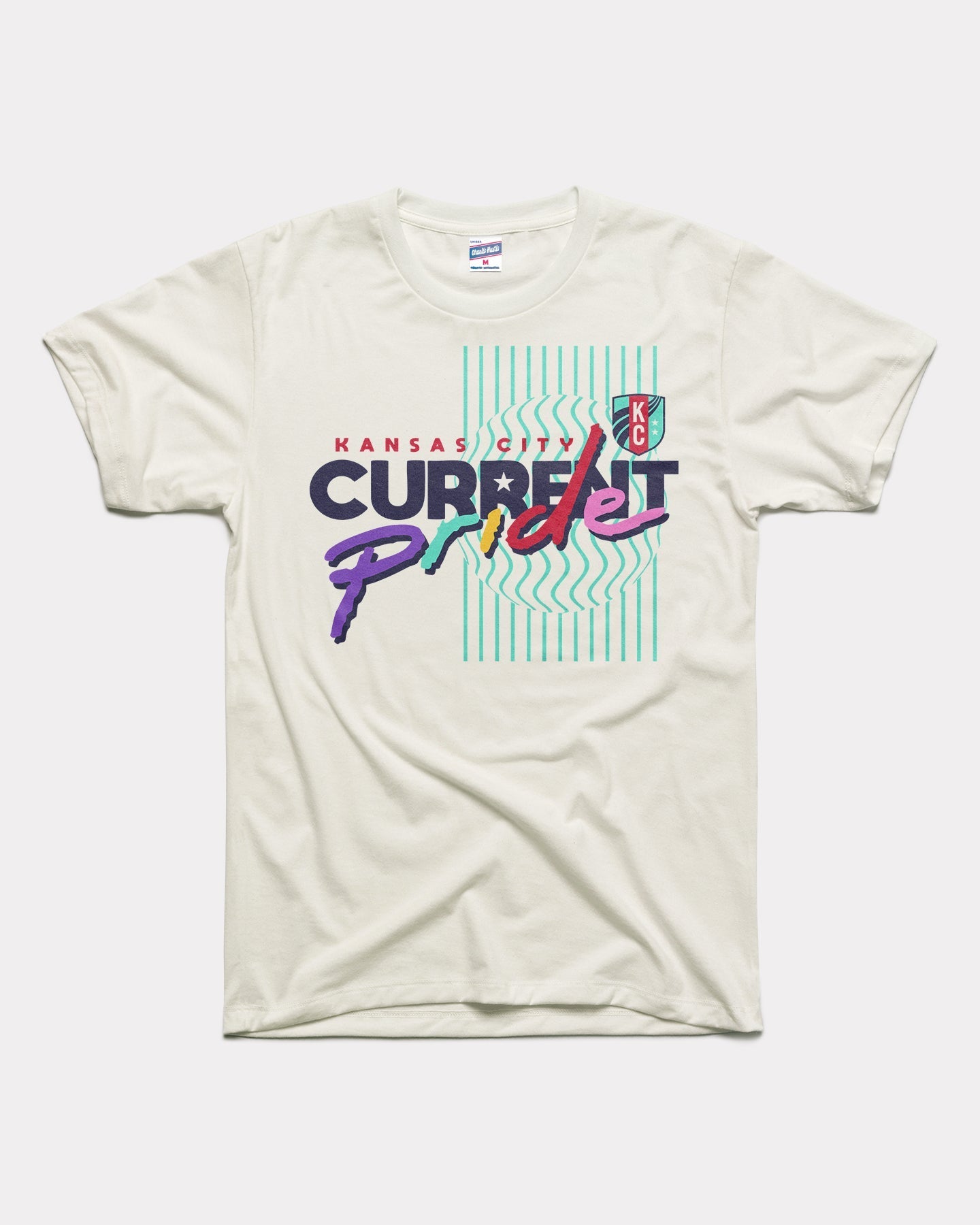 KC Current Pride Night Vintage White T-Shirt