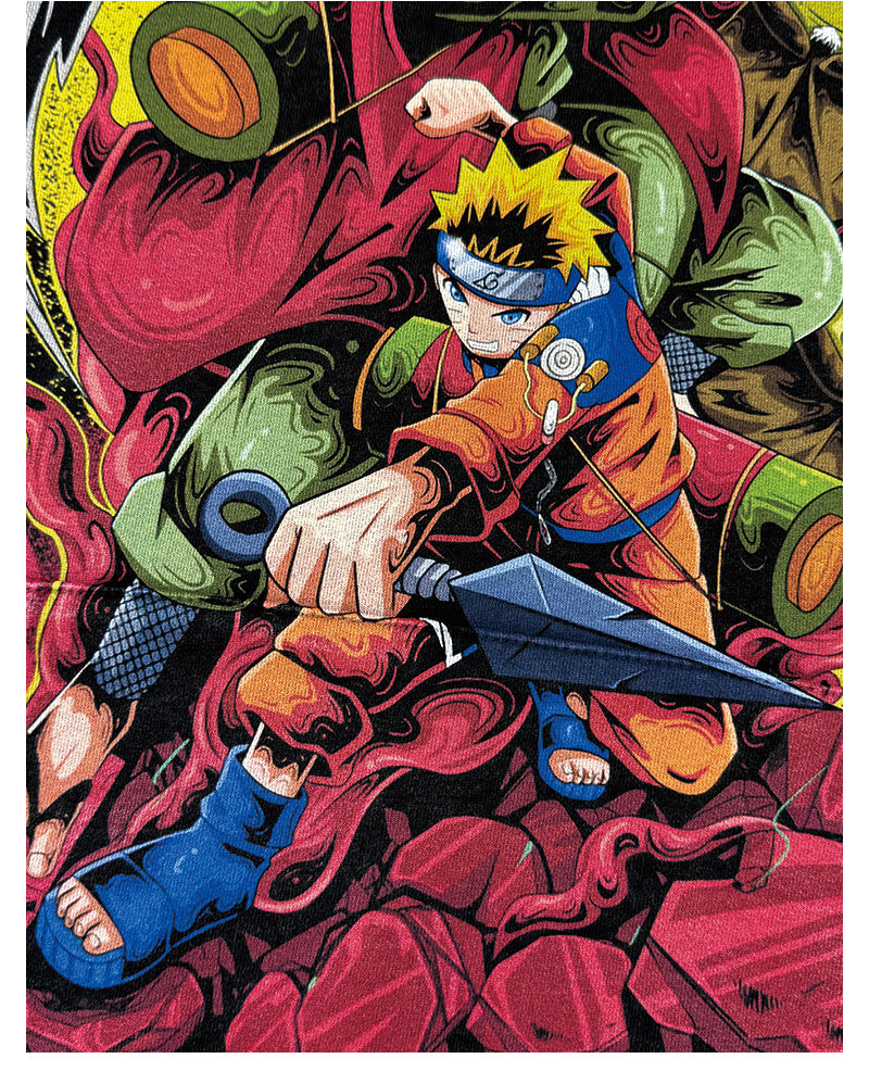 Jiraiya and Naruto "Anime TEE Style001