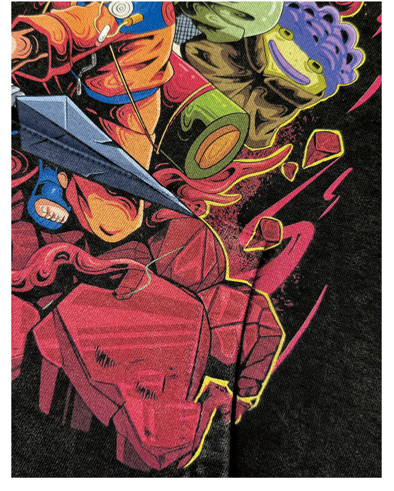 Jiraiya and Naruto "Anime TEE Style001