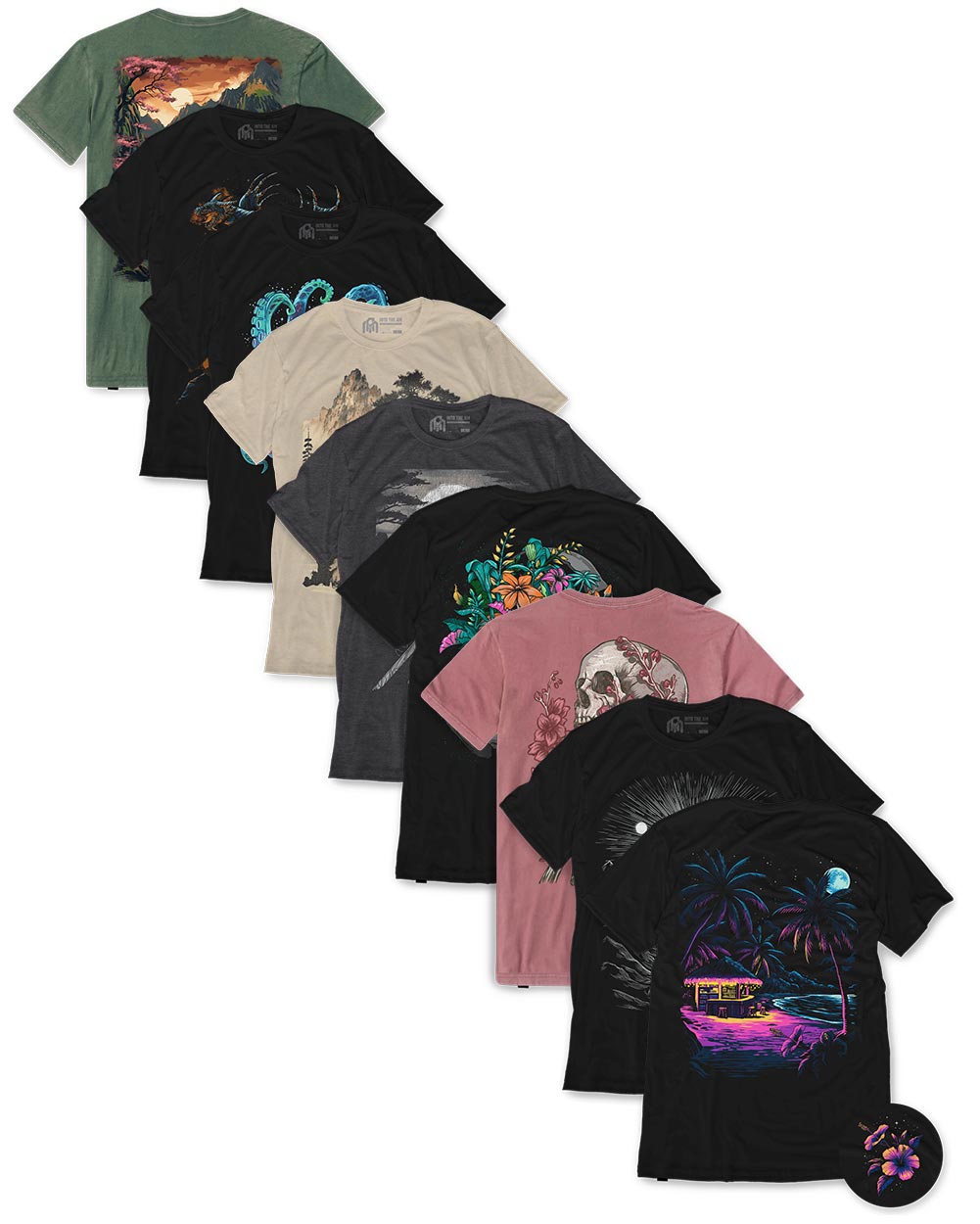 Custom 9 Pack Graphic Tee