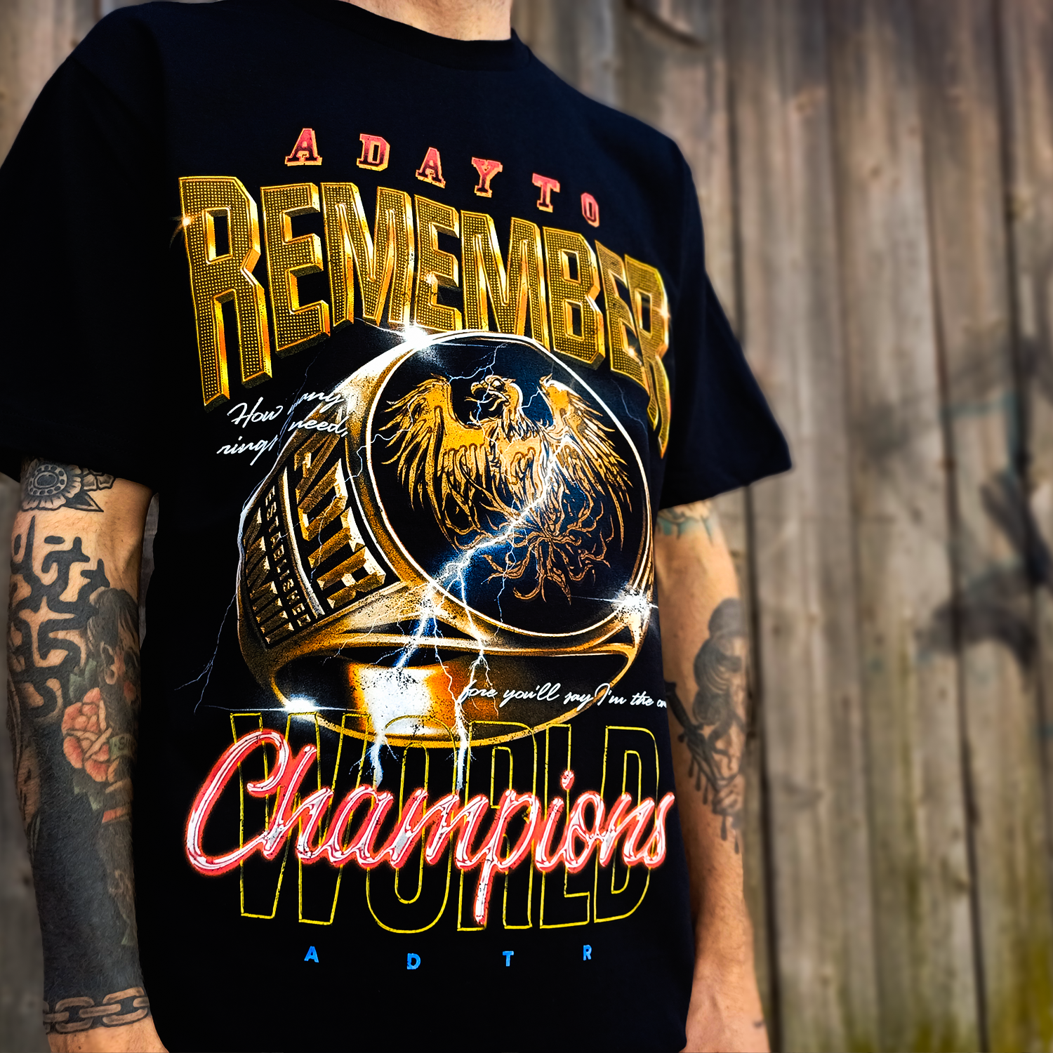 Champions T-Shirt (Black)