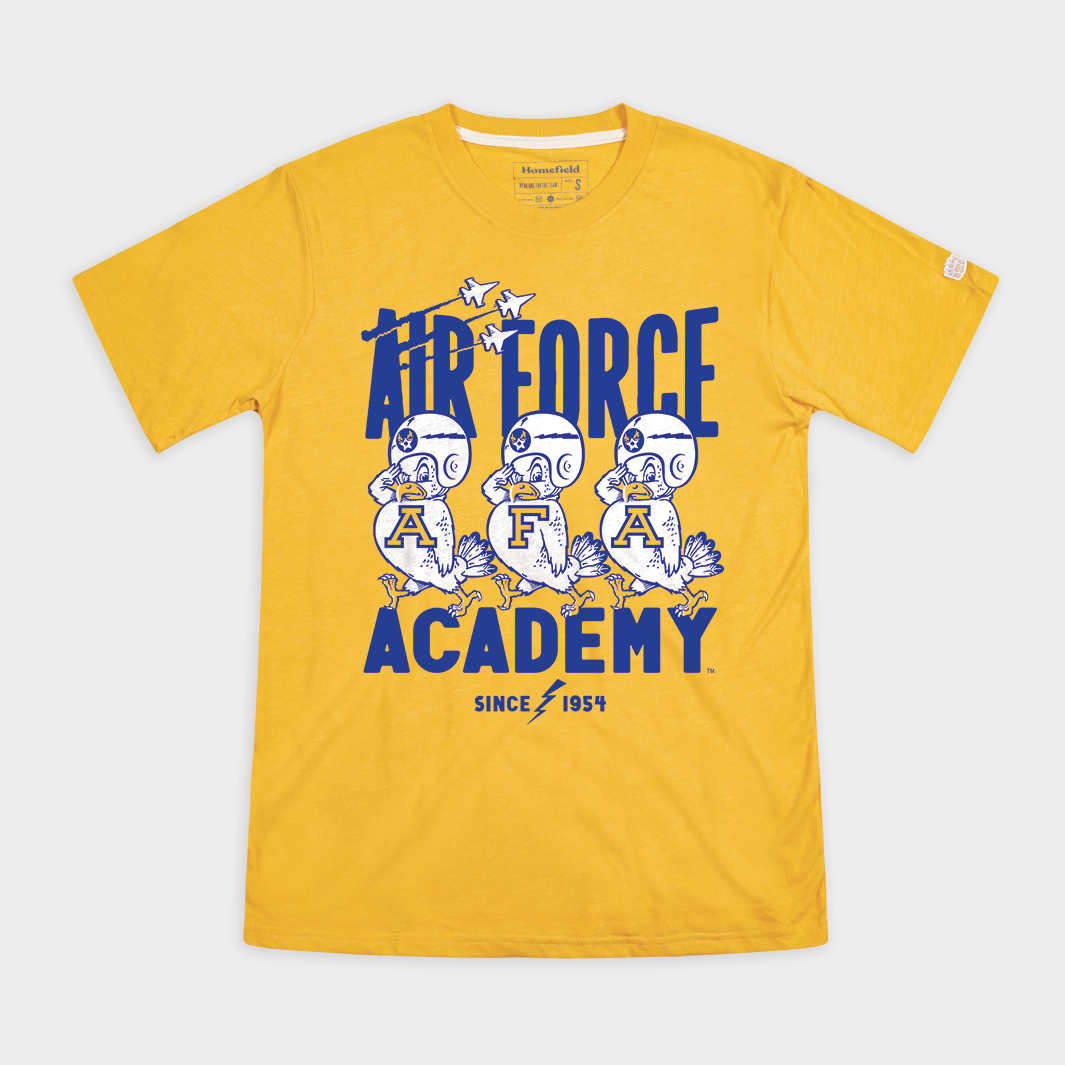 Air Force Academy Falcons Vintage Mascot Tee Style001