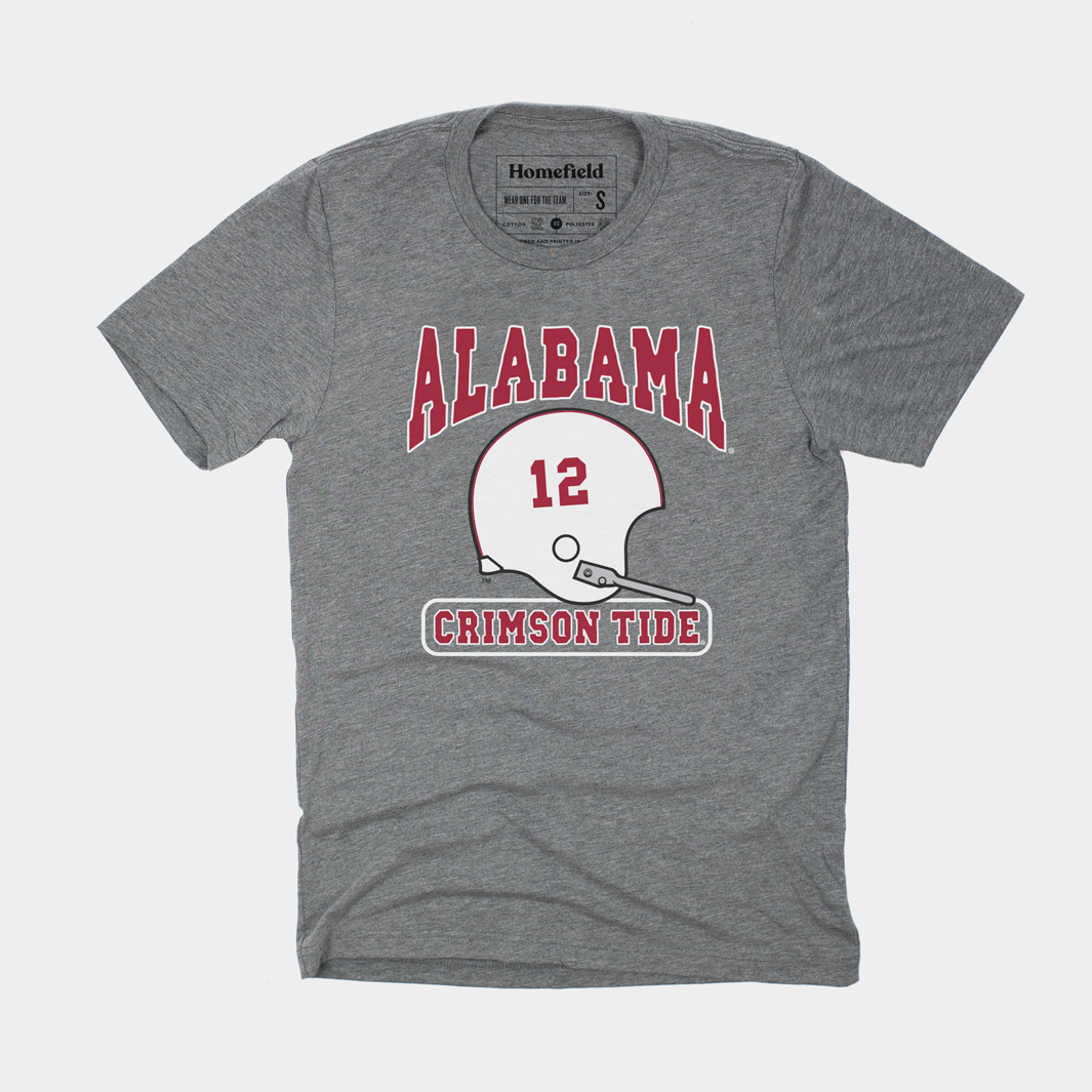 Vintage Alabama White Helmet Tee Style001