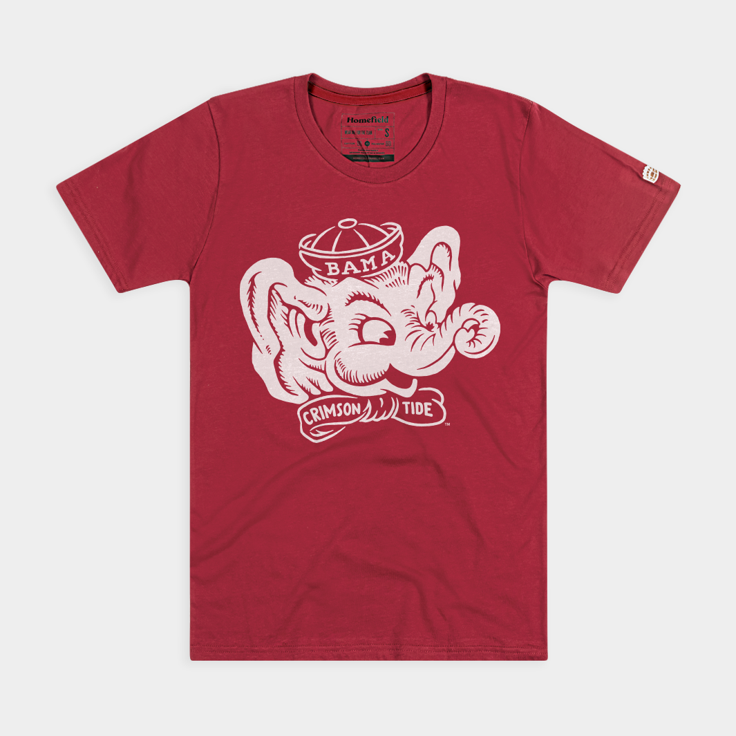 Alabama Crimson Tide Vintage Big Al Tee Style001