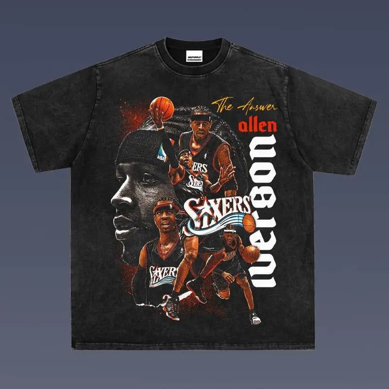 ALLEN IVERSON 5.1 Tee | Vintage Tee Graphic T-Shirt Sweatshirt Hoodie | Sport Tee - Gift For Fan