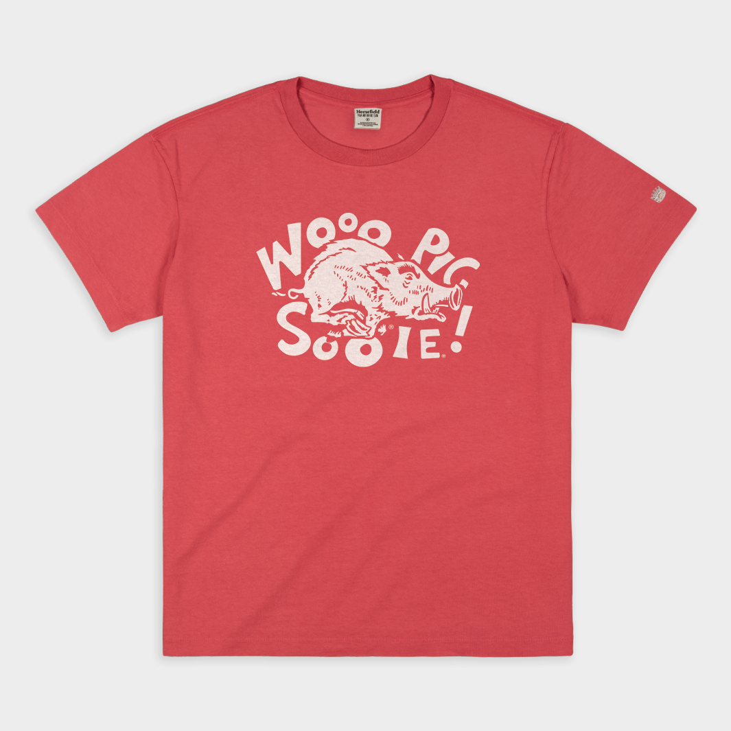 Vintage Arkansas Hog Call Heavyweight Tee