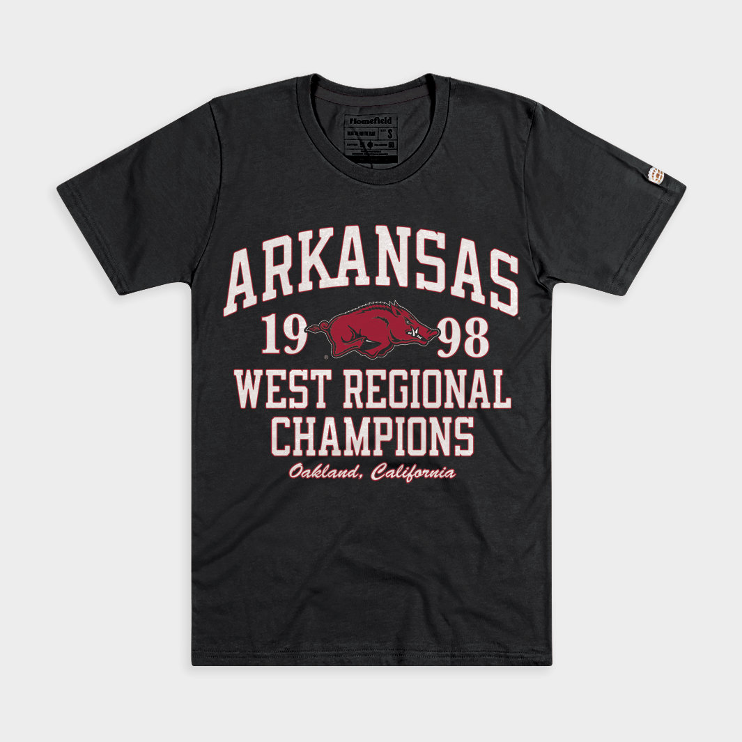 Arkansas 1998 Women's Basketball Tourney Run Tee Style001