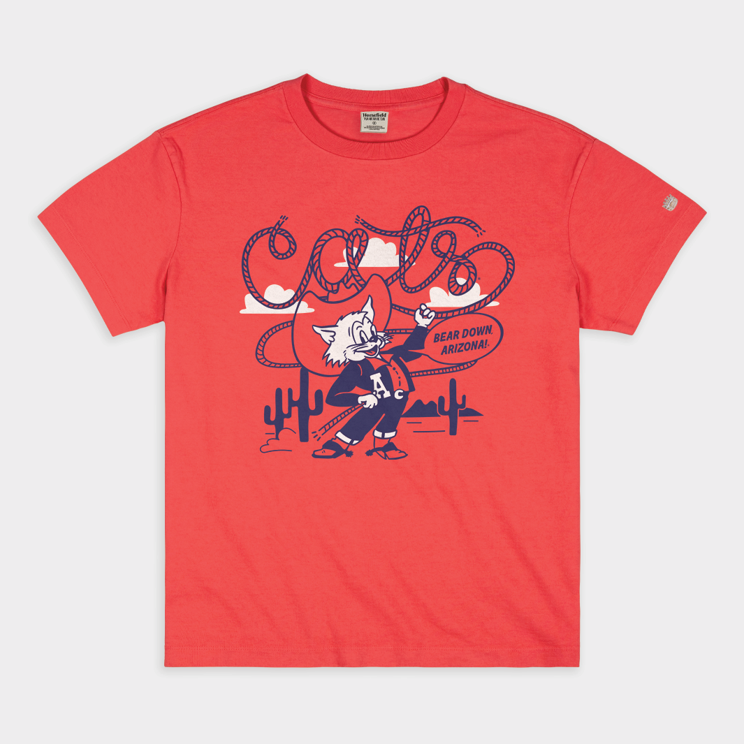 Arizona Lasso "Cats" Vintage Heavyweight Tee Style001