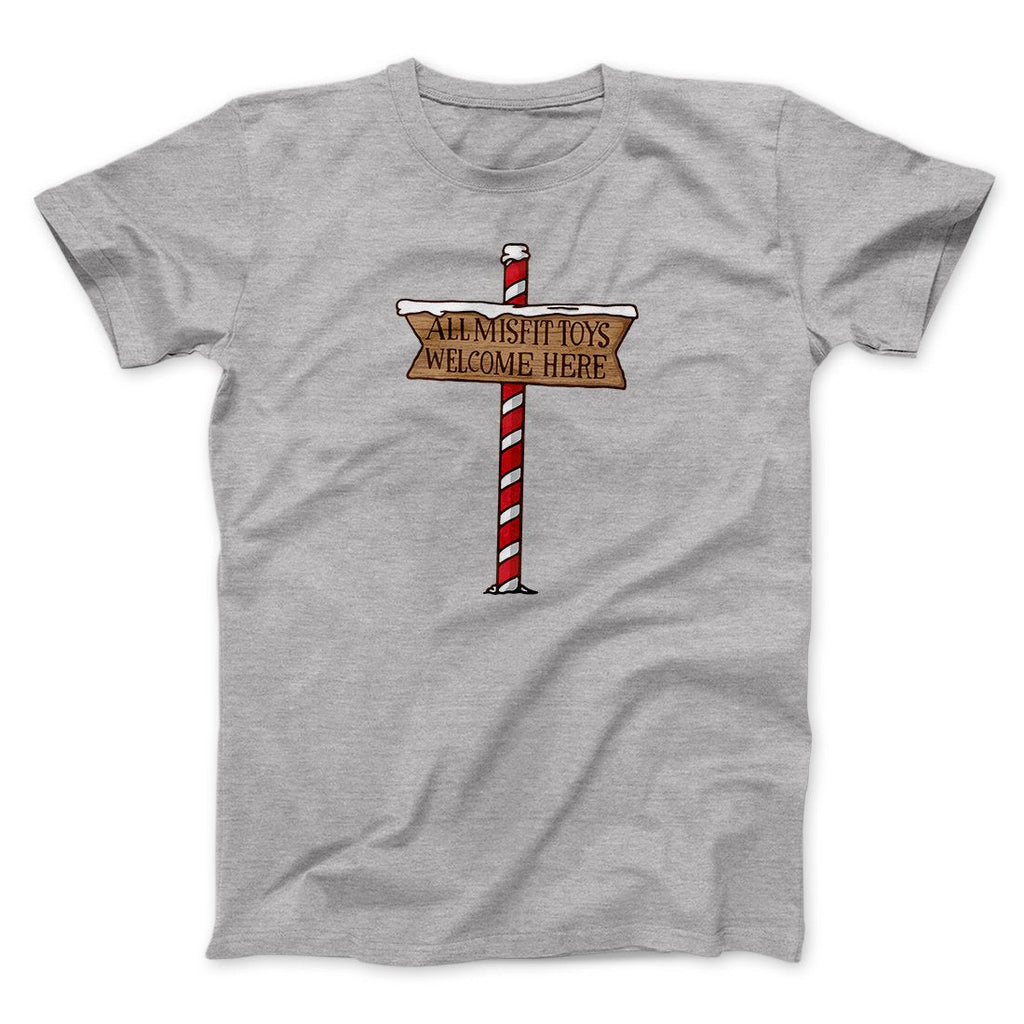 All Misfit Toys Welcome Here Funny Movie Men/Unisex T-Shirt