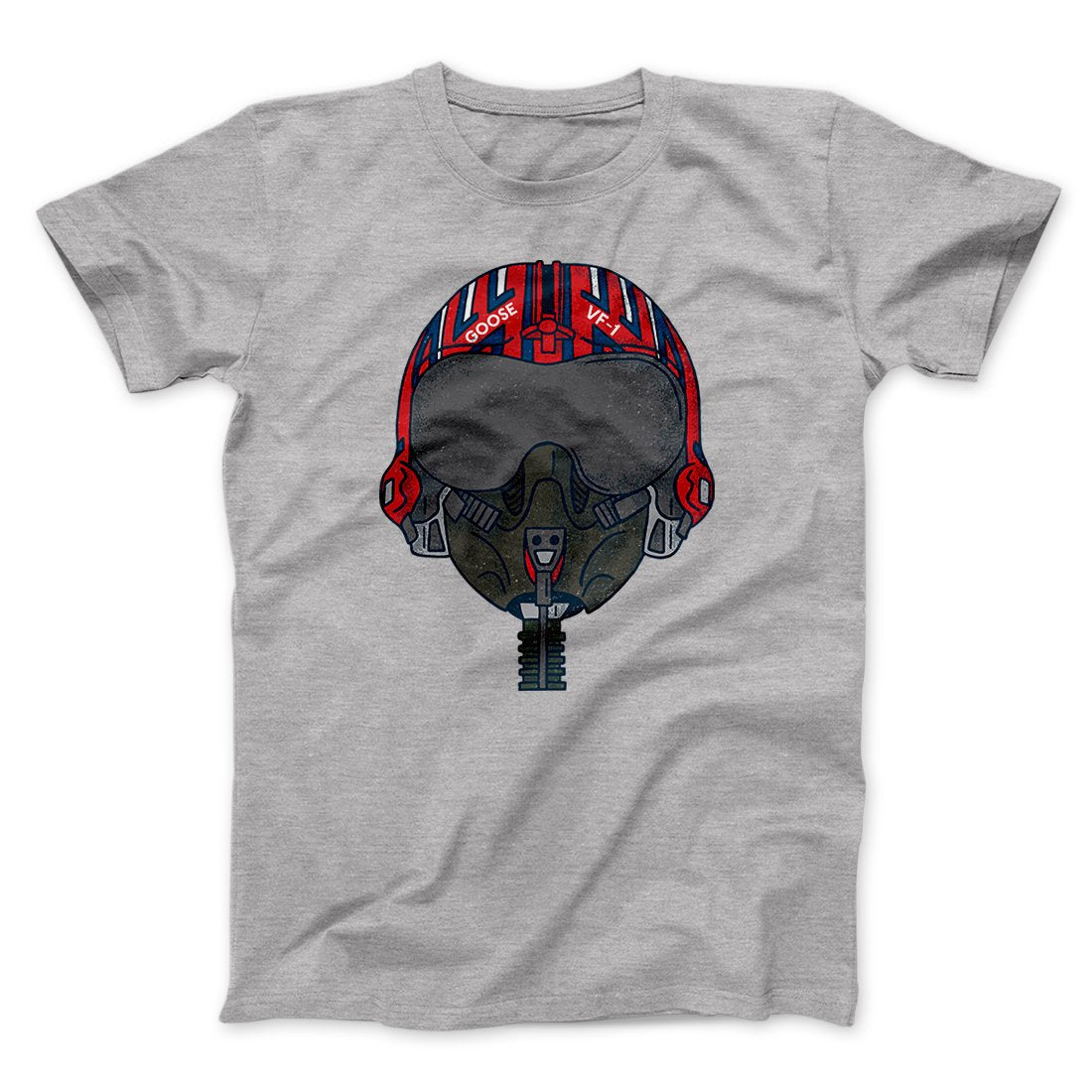 Goose Helmet Funny Movie Men/Unisex T-Shirt