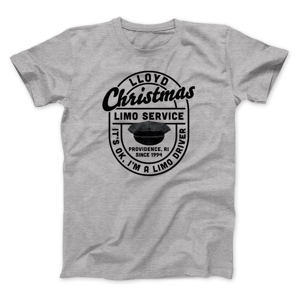 Lloyd Christmas Limo Service Funny Movie Men/Unisex T-Shirt
