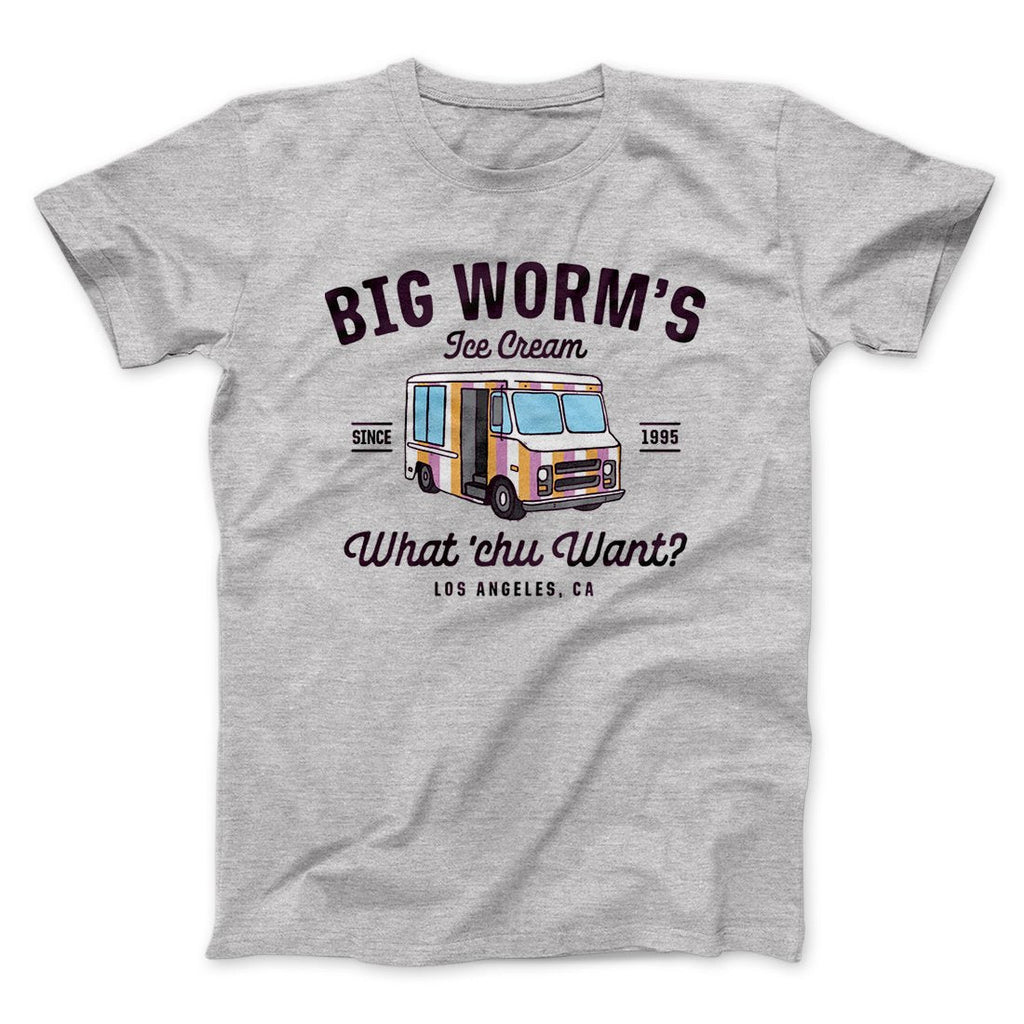 Big Worm's Ice Cream Funny Movie Men/Unisex T-Shirt