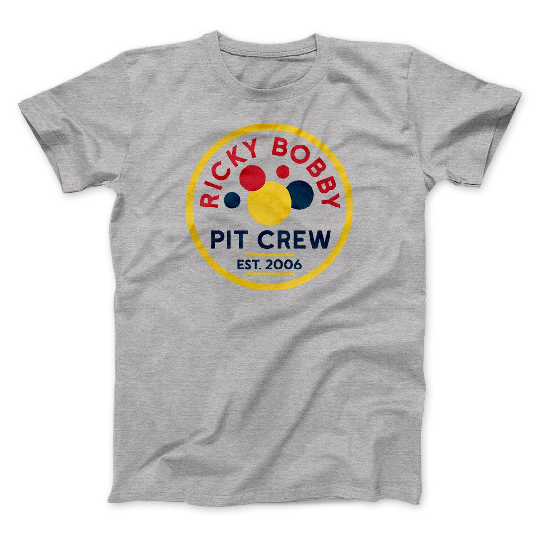 Ricky Bobby Pit Crew Funny Movie Men/Unisex T-Shirt