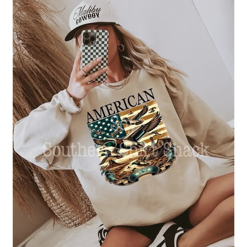 American  Duck Hunter Sweatshirt