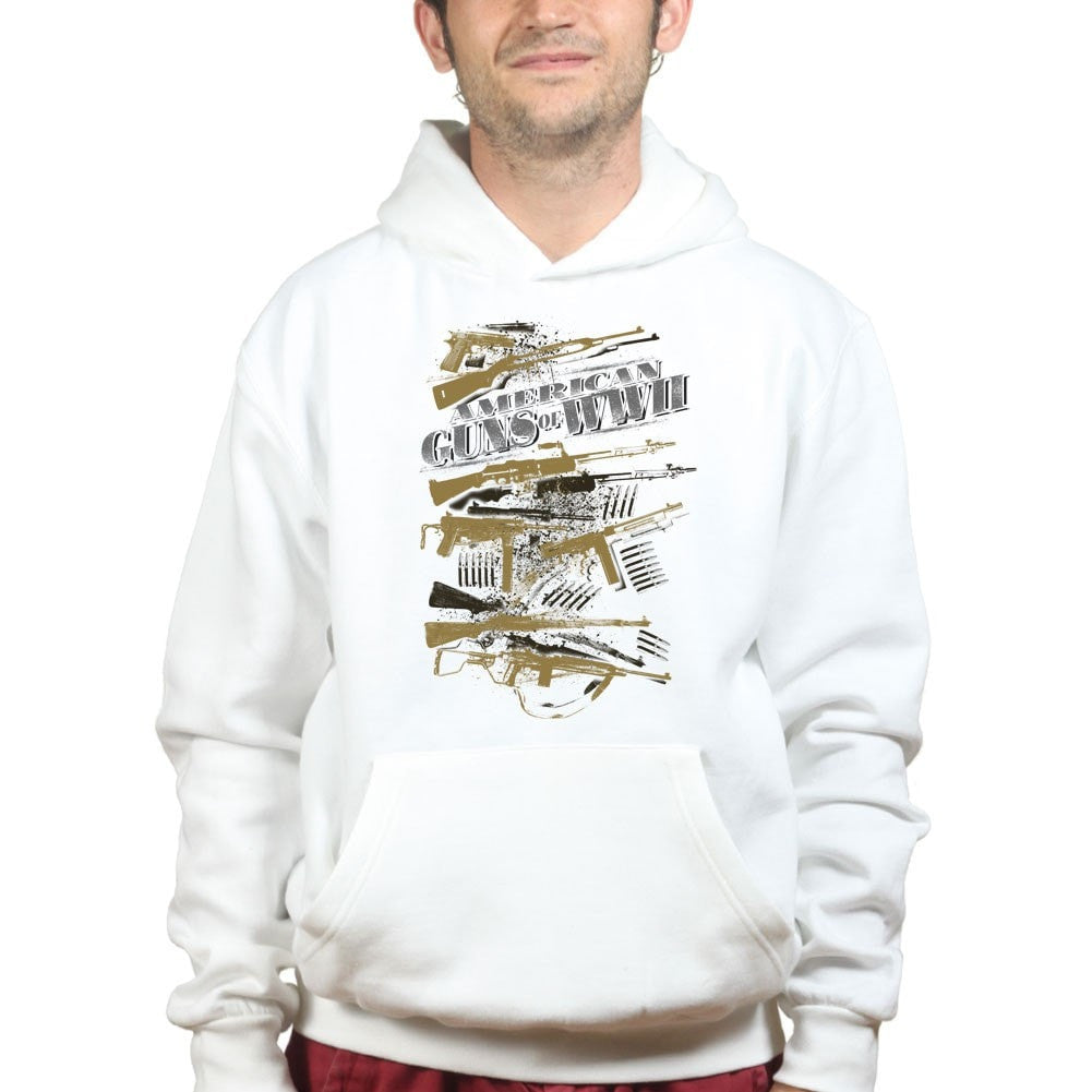 American Guns of WWII Hoodie Style001