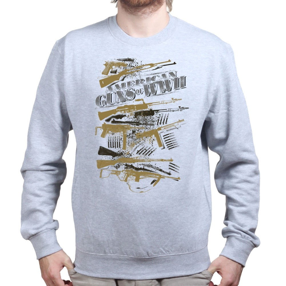 American Guns of WWII Sweatshirt