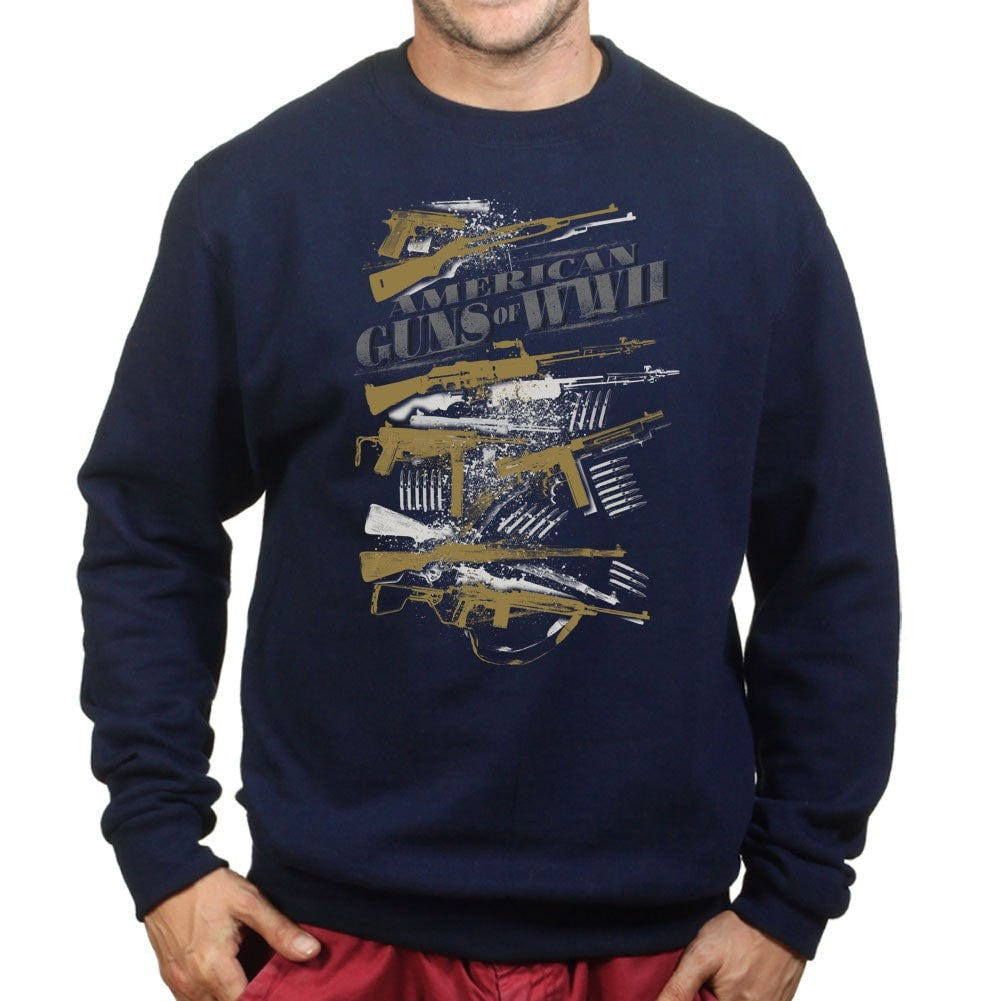 American Guns of WWII Sweatshirt