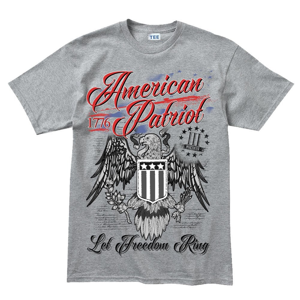 Men's American Patriot T-shirt Style001