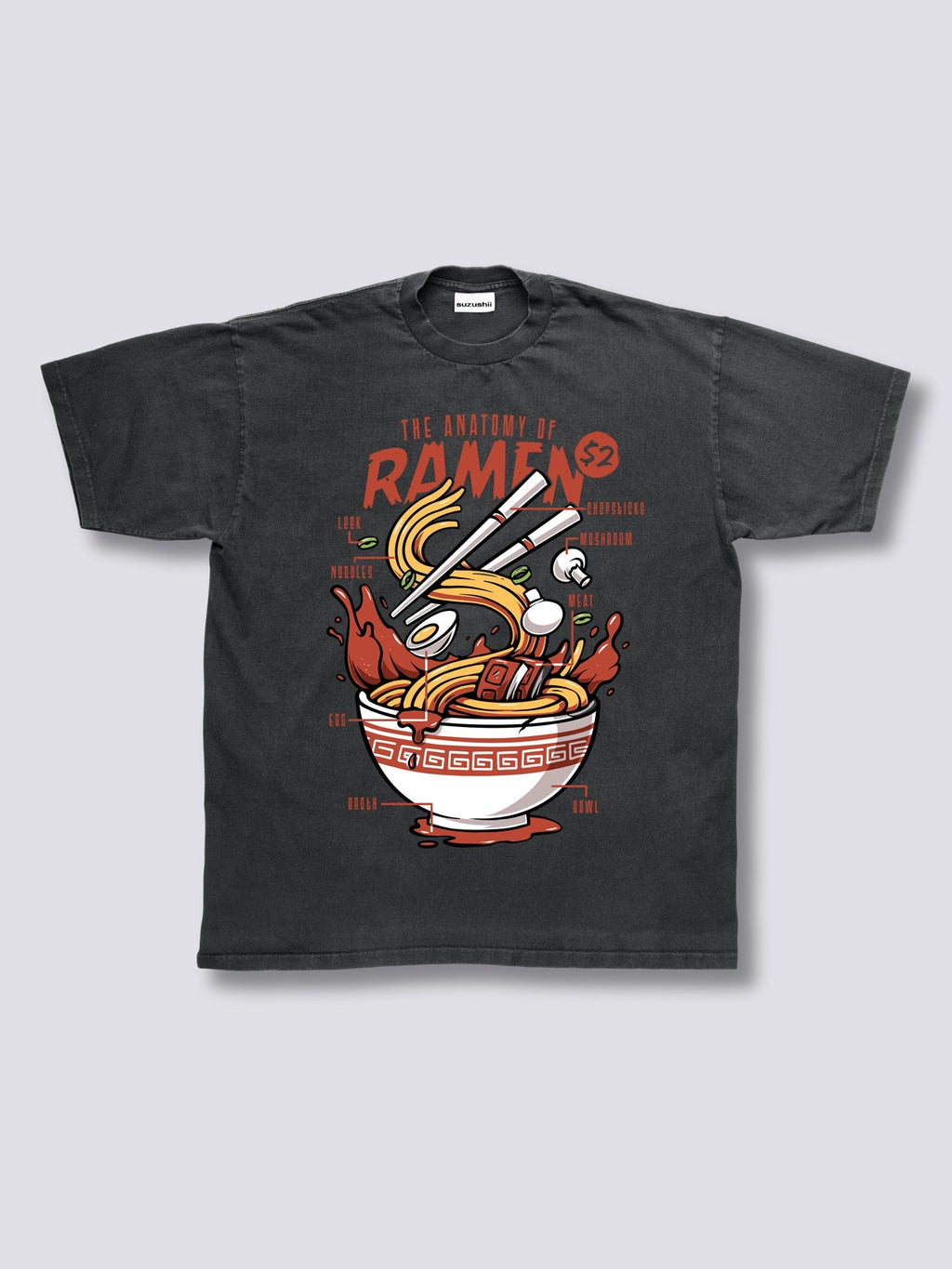 Anatomy of Ramen Vintage T-Shirt
